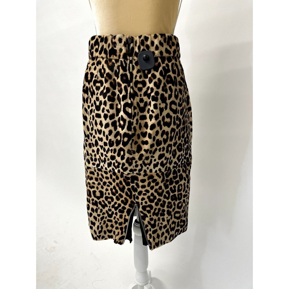Leopard  Print Skirt